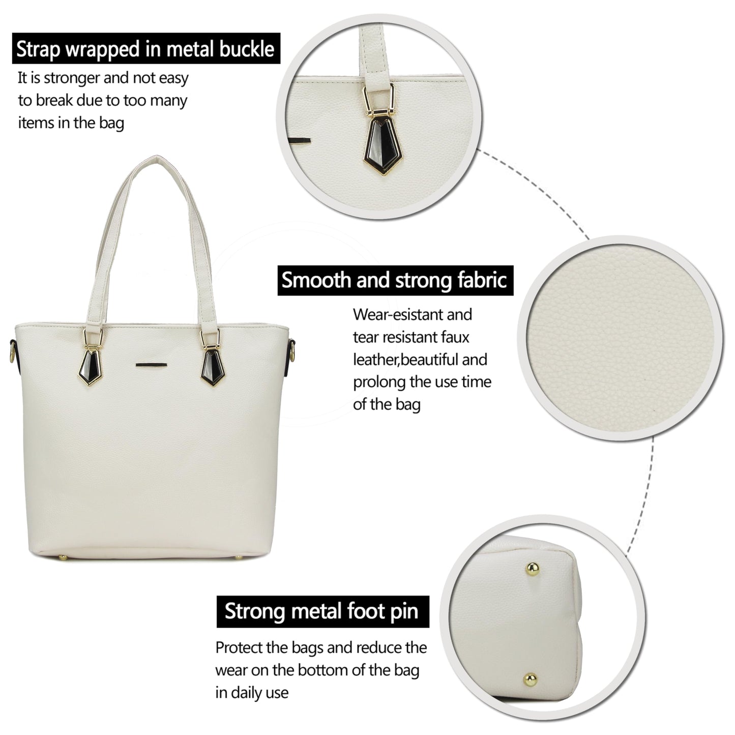 2E-youth Designer Purses and Handbags for Women Satchel Shoulder Bag Tote Top Handle Bag