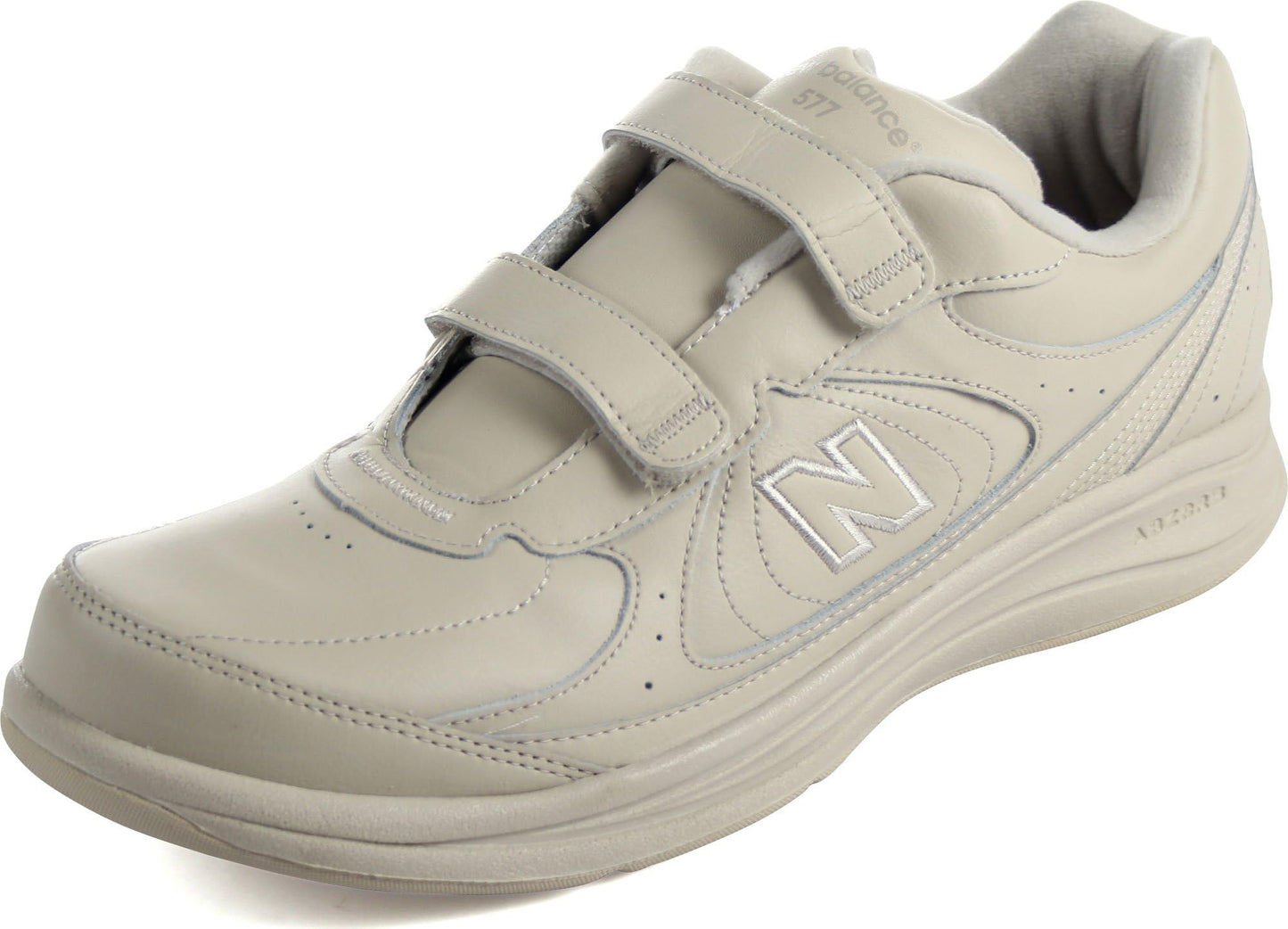 New Balance Men's 577 V1 Hook afnd Loop Shoe, Bone, 10.5New Balance Men's 577 V1 Hook and Loop Shoe, Bone, 10.5
