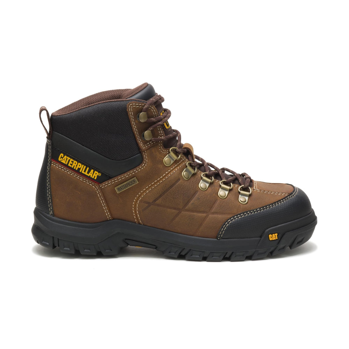 Cat Footwear Men's Threshold Waterproof Soft Toe, Real Brown, 10.5 WideCat Footwear Men's Threshold Waterproof Soft Toe, Real Brown, 10.5 Wide