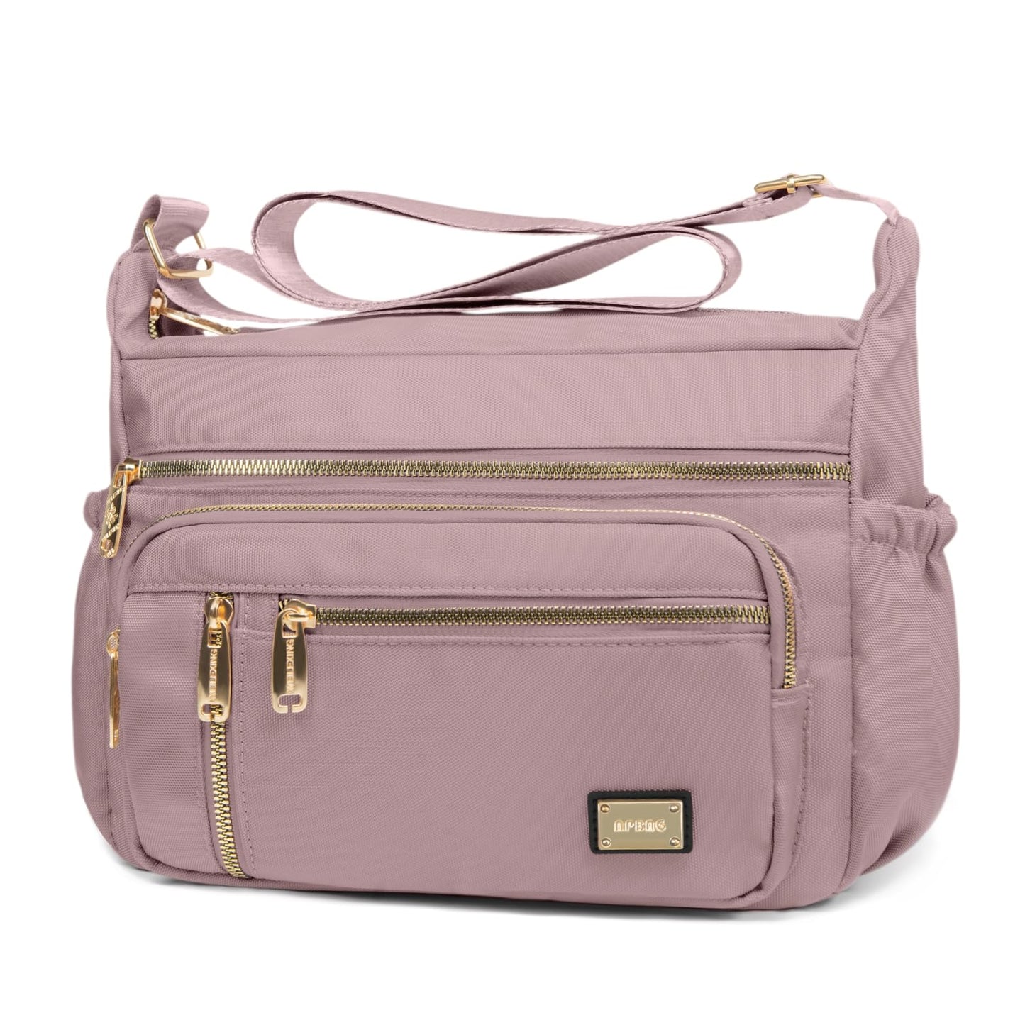 NPBAG Crossbody Bag for Women, Shoulder Purse Handbag Messenger Bag, Trendy Pocketbooks, Waterproof and Multi-Pockets