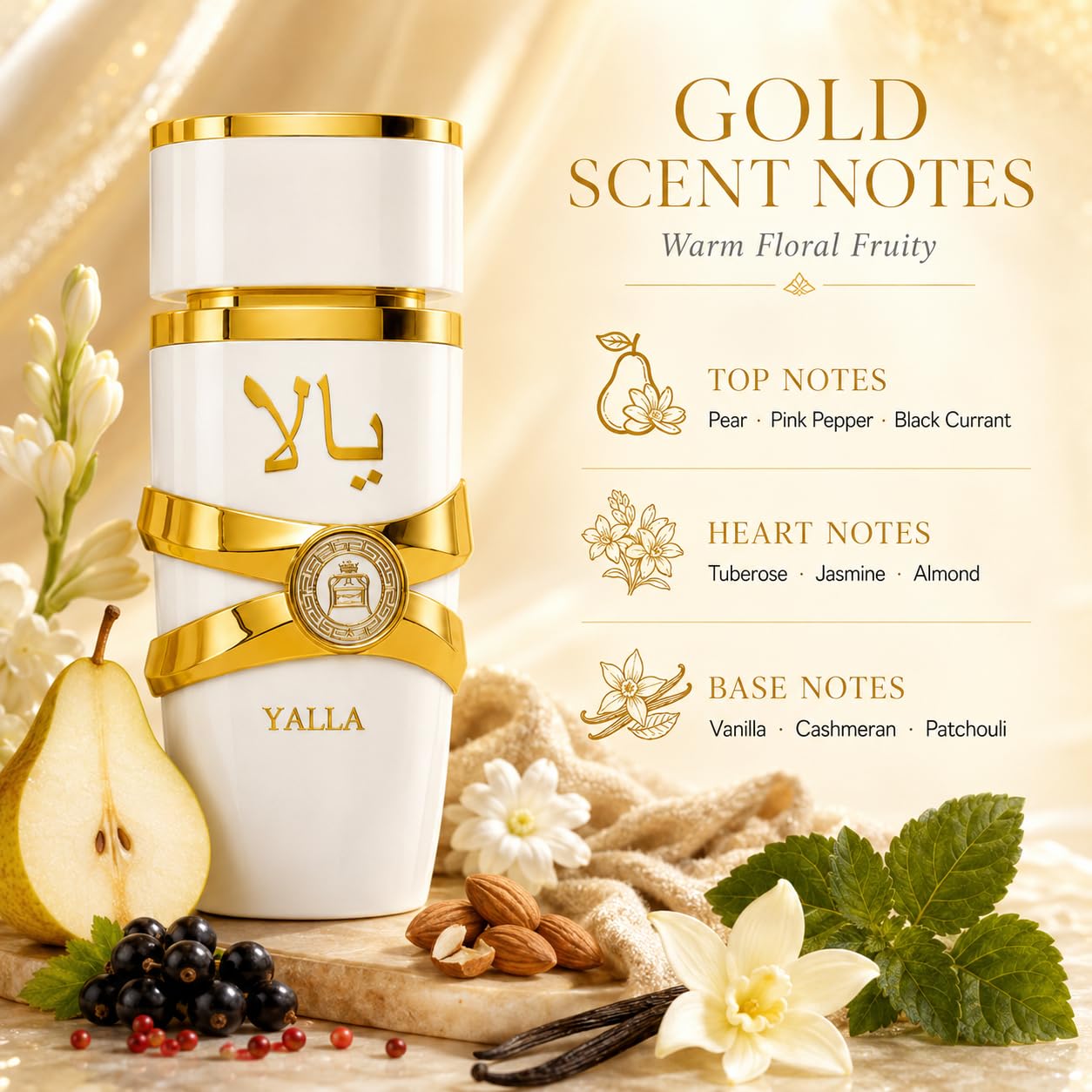 Women's Perfume Long Lasting - Eau de Parfum All Day Fragrance for Gift, Daily & Casual Use - 3.4oz, 100ml