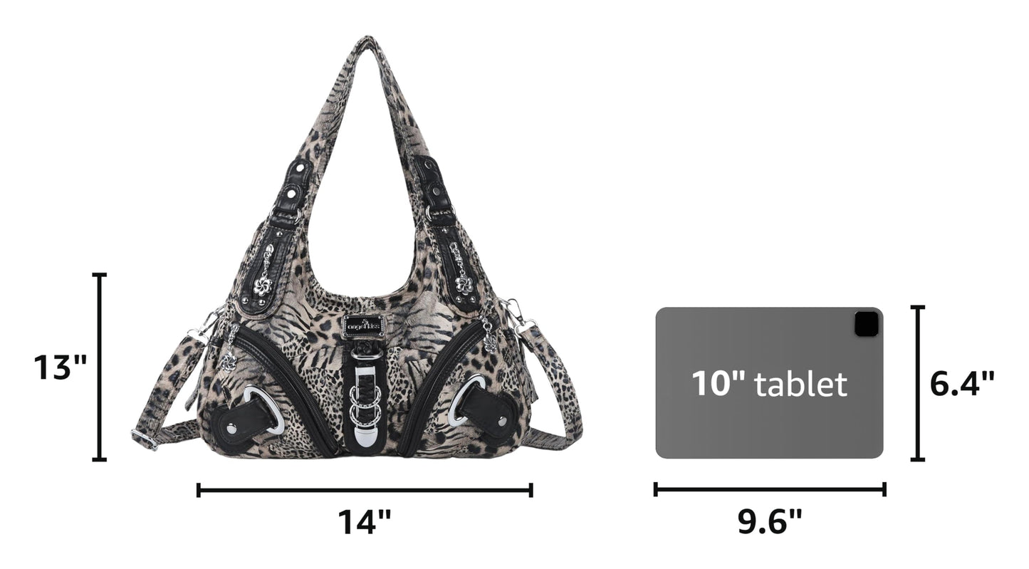 Angelkiss Hobo Purses and handbags for Women Satchel Handbag Women Purses Large Daily Shoulder Bags