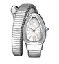 Gosasa Snake Bracelet Watch for Women, Elegant Wrap Around Bangle Wristwatch, Fashion Jewelry Style Quartz Watch, Adjustable Cuff Serpenti Watch for Dress & Gift