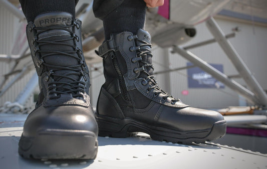 Propper Men's Series 100 8" Side Zip Boot, Black, 11.5 W USPropper Men's Series 100 8" Side Zip Boot, Black, 11.5 W US