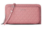Michael Kors Women's Jet Set Continental Crossbody Wallet