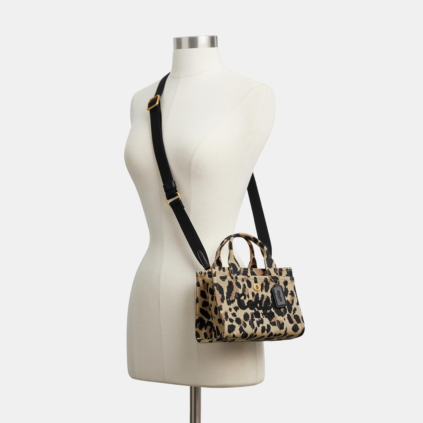 Coach Women's Leopard Cargo Tote 20