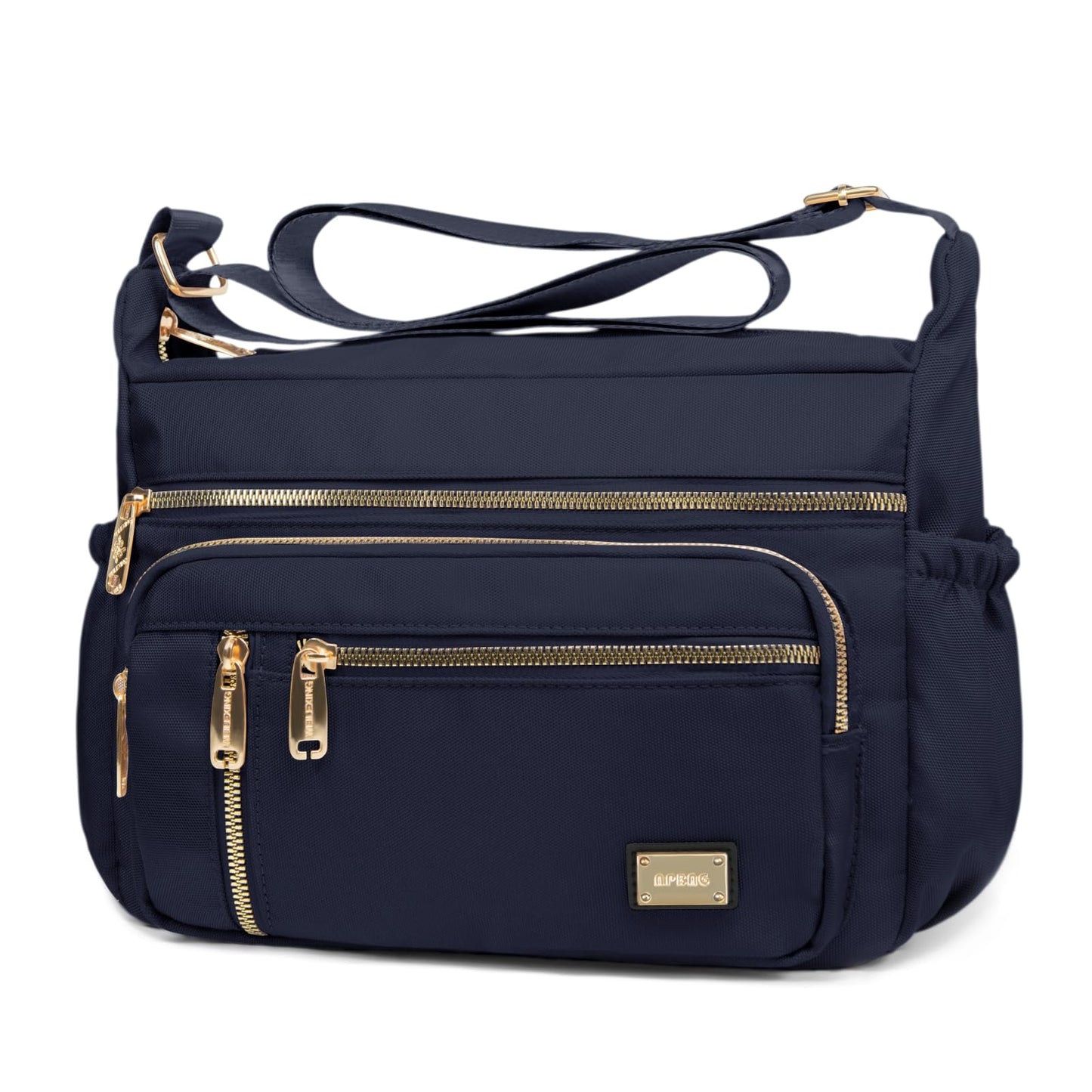 NPBAG Crossbody Bag for Women, Shoulder Purse Handbag Messenger Bag, Trendy Pocketbooks, Waterproof and Multi-Pockets