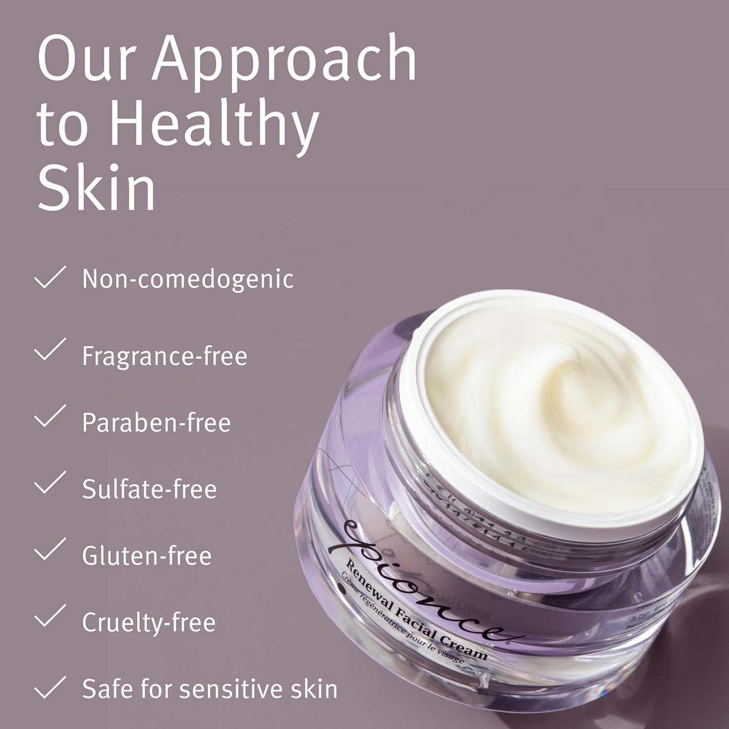Epionce Renewal Facial Cream – Hydrating Anti-Aging Moisturizer | For Dry, Sensitive to Normal Skin | Fine Lines & Wrinkles | Dermatologist Skincare