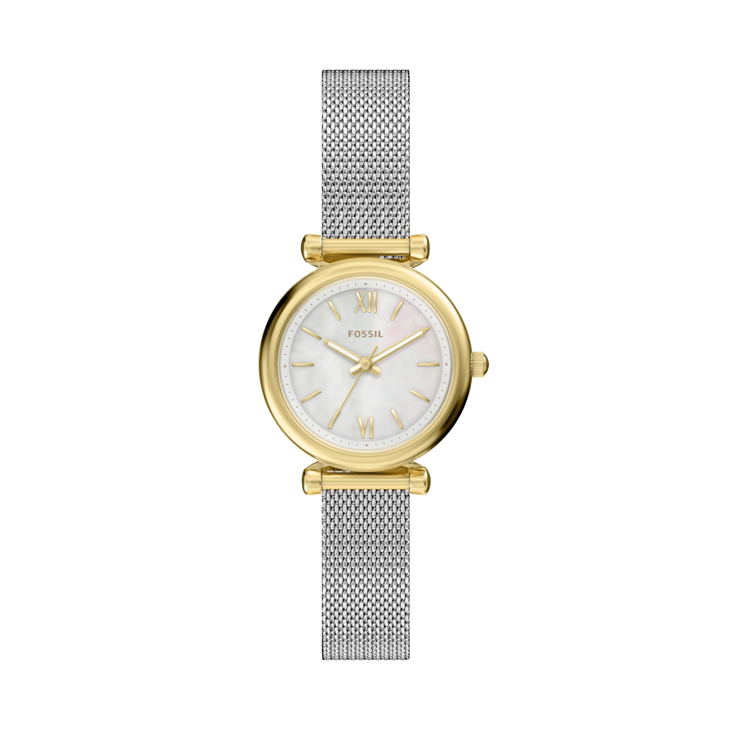 Fossil Women's Watch and Bracelet Set, Carlie Three-Hand Stainless Steel Watch for Women and Bracelet Set