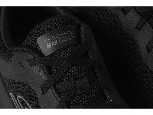 Skechers Women's Max Cushioning Endeavour Canova Sneaker, Black/White, 8Skechers Women's Max Cushioning E ndeavour Canova Sneaker, Black/White, 8