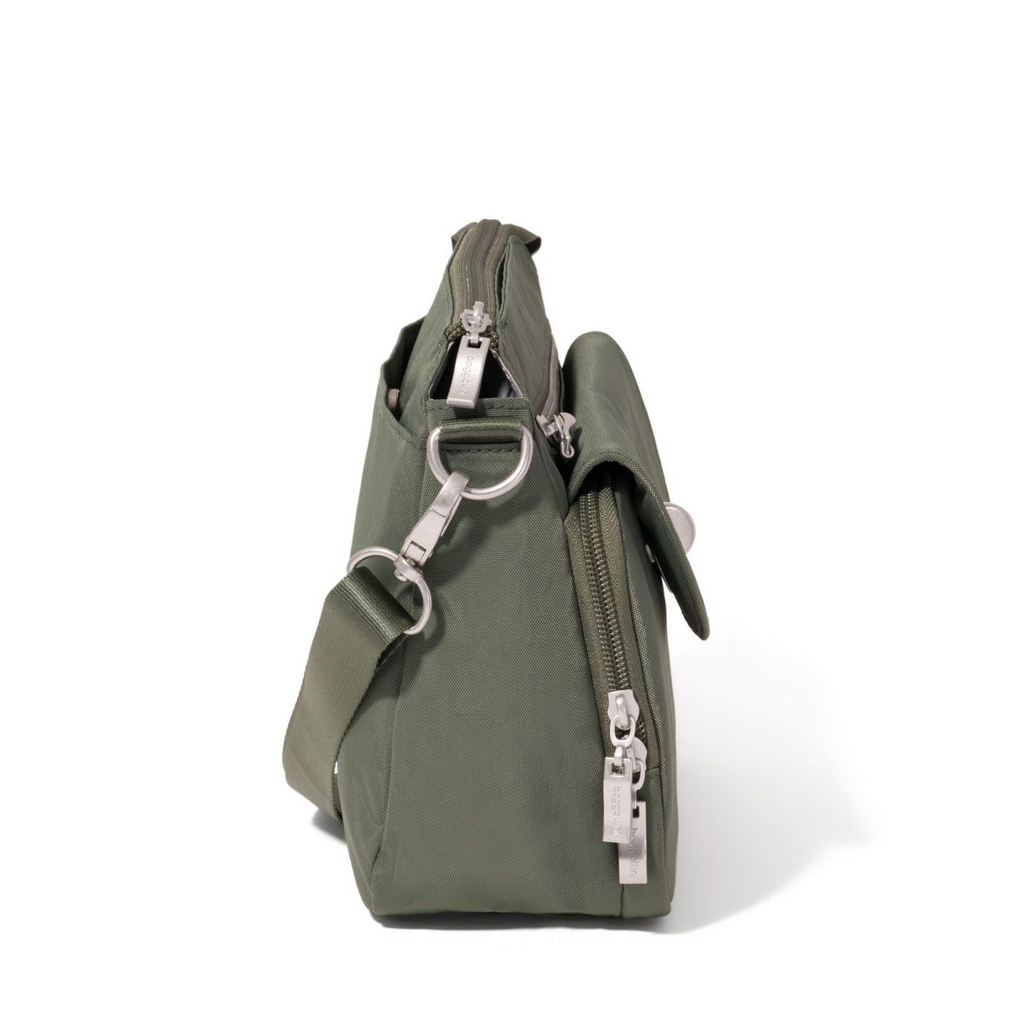 Baggallini Calais Crossbody Bags for Women 10x7 Lightweight Water-Resistant Travel Purse, RFID & Interior Organization