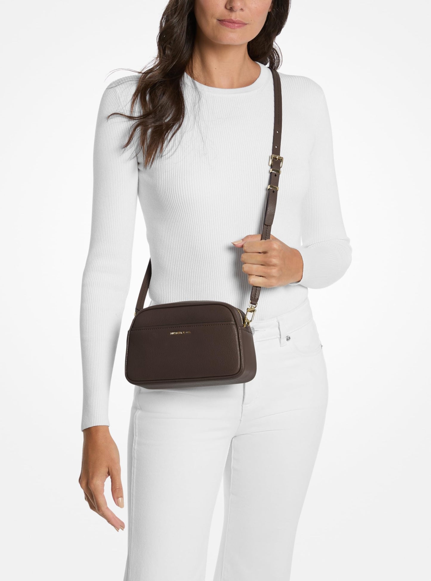 Michael Kors Women's Jet Set Small Camera Crossbody