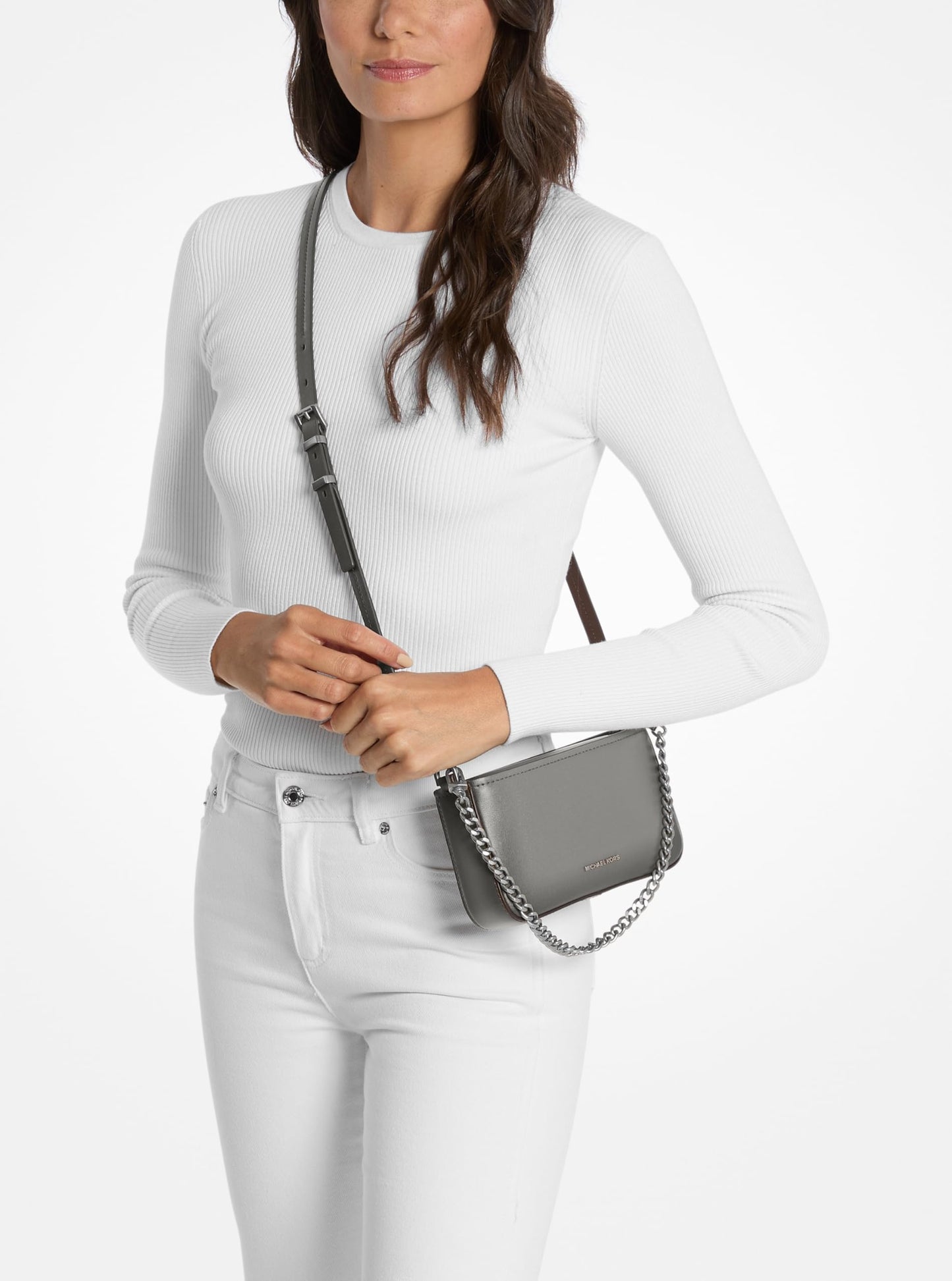 Michael Kors Women's Bryant Small Convertible Crossbody Bag