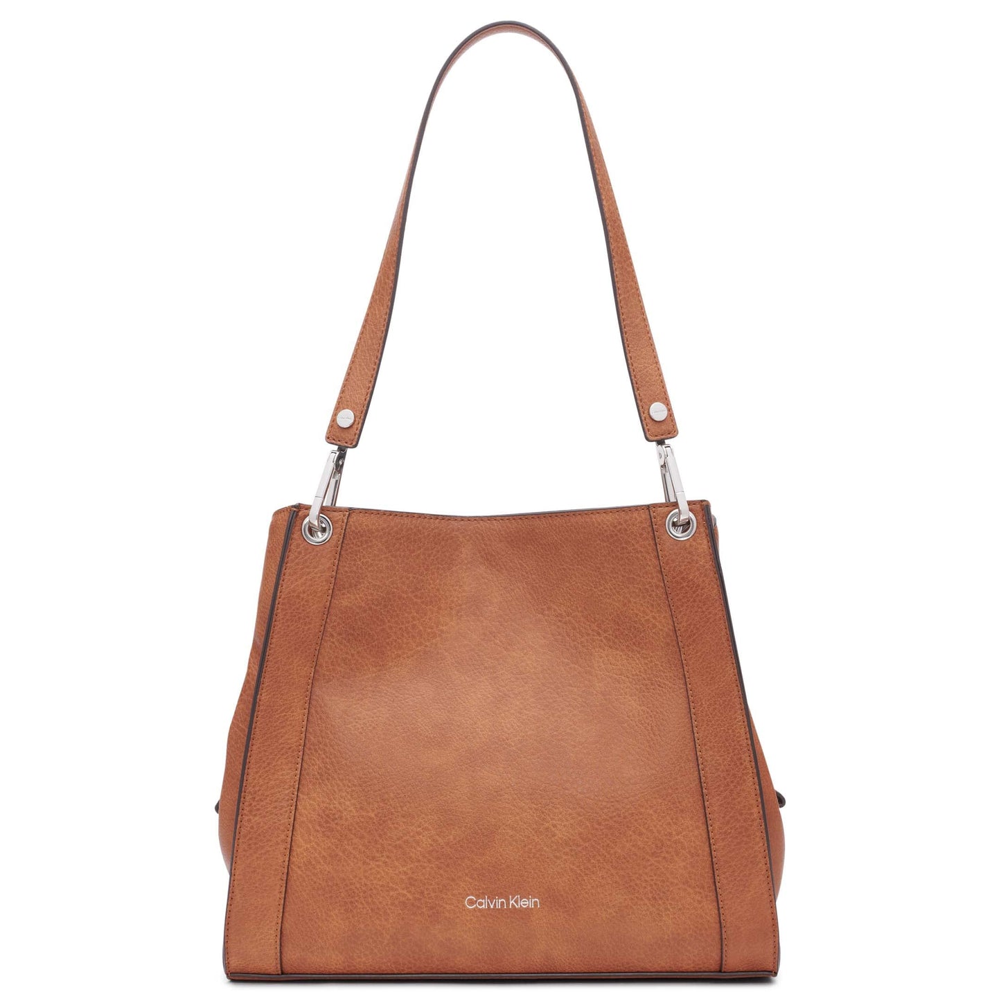 Calvin Klein Reyna Triple Compartment Shoulder Bag, Caramel Mix, One SizeCalvin Klein Reyna Triple Compartment Shoulder Bag, Caramel Mix, One Size