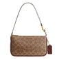 Coach Women's Natural Grain Leather Plaza Bag