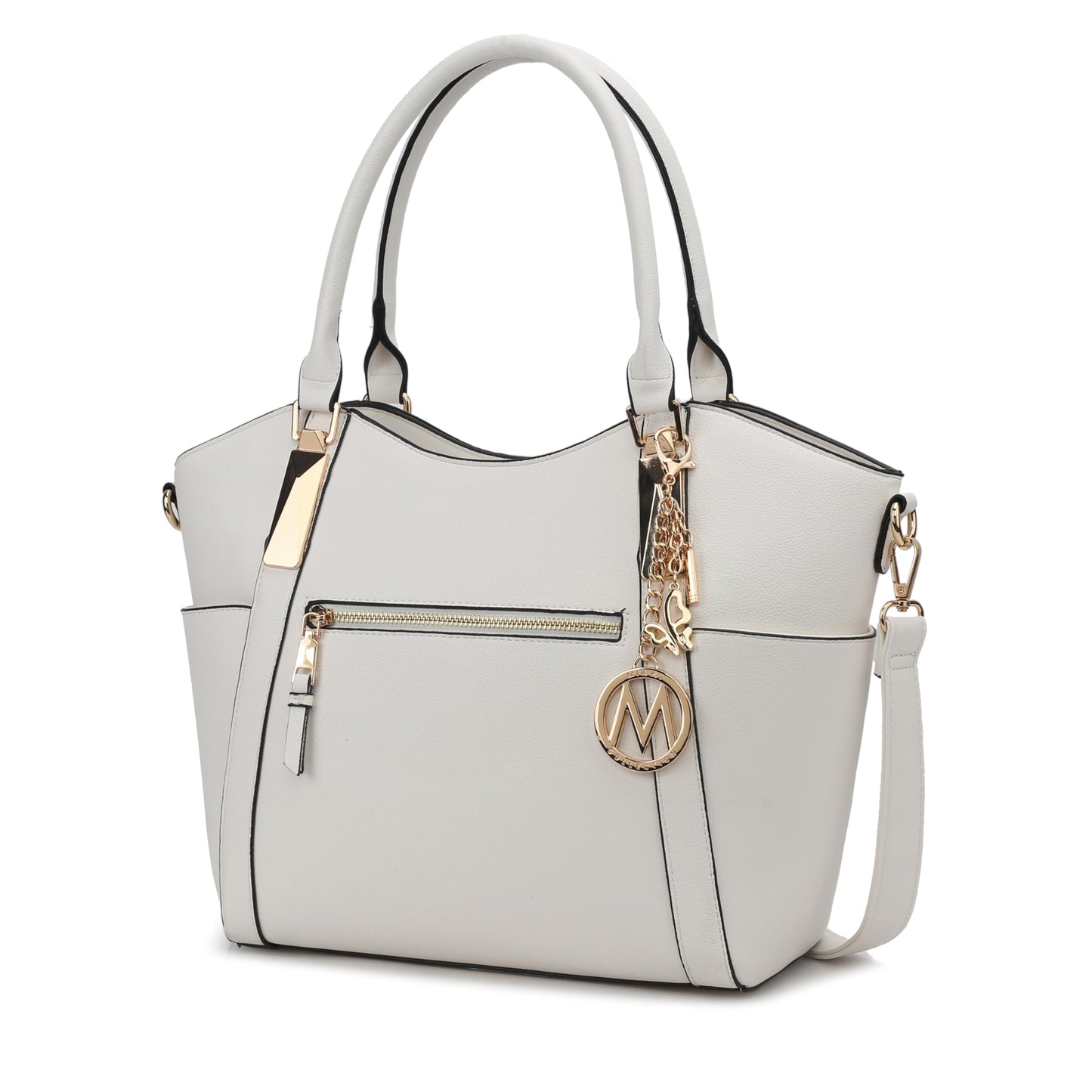 MKF Collection Tote Bag for Women Vegan Leather Shoulder Bag – Top-Handle Purse, Ladies Handbag by Mia K