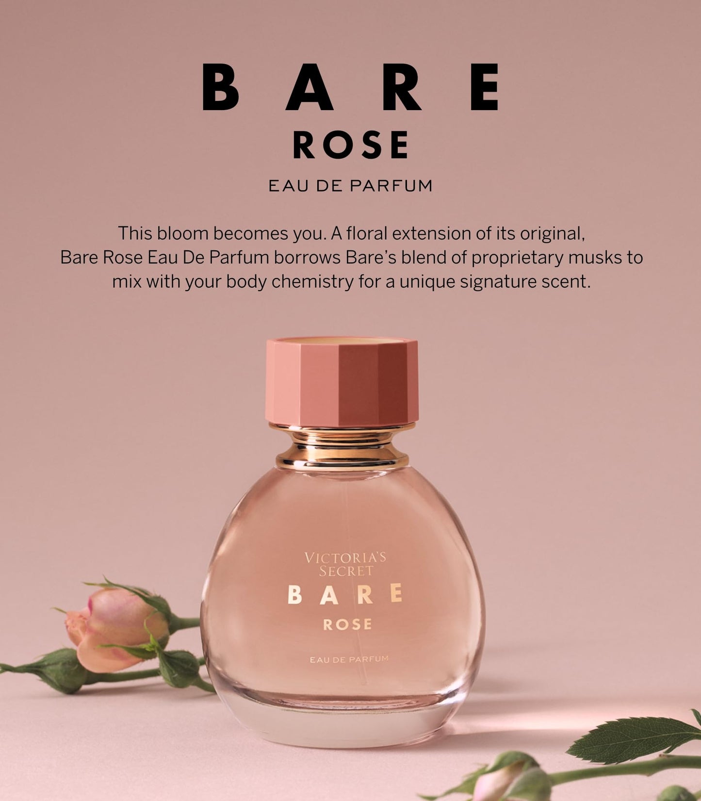 Victoria's Secret Bare Eau de Parfum, Original - 3.4 fl oz