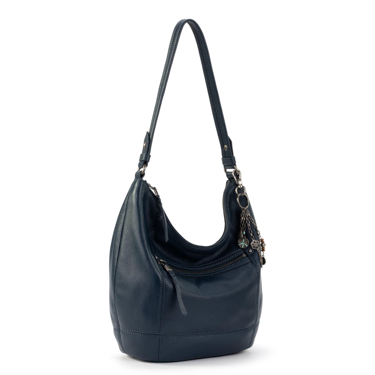 The Sak Sequoia Hobo Bag - Premium Large Leather Women's Handbag for Everyday & Travel - Durable Purse With Zipper Pocket