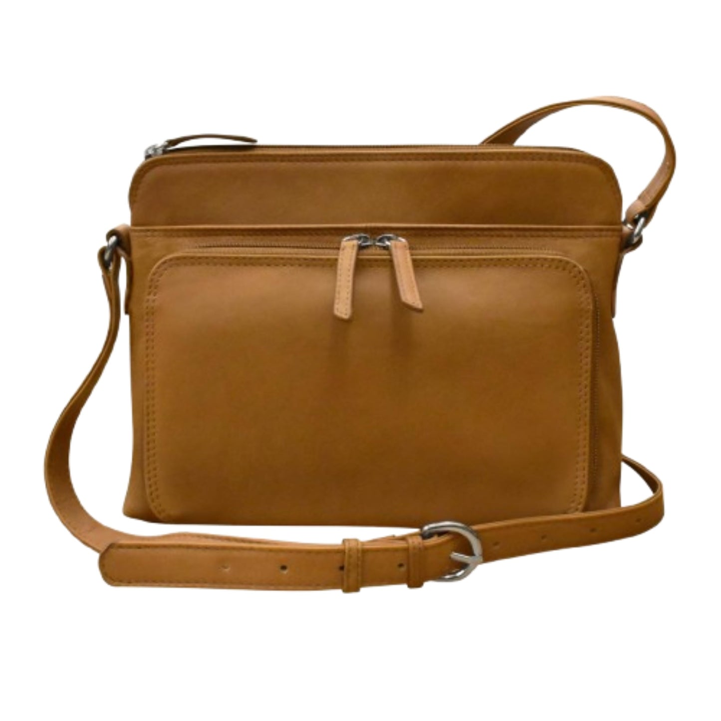 ili New York Genuine Leather Crossbody Bags for Women - Premium RFID Blocking Shoulder Bag Organizer with Adjustable Strap