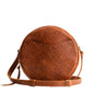 Portland Leather Goods Circle Crossbody Bag for Women – Handmade from the Finest Full-Grain Hides