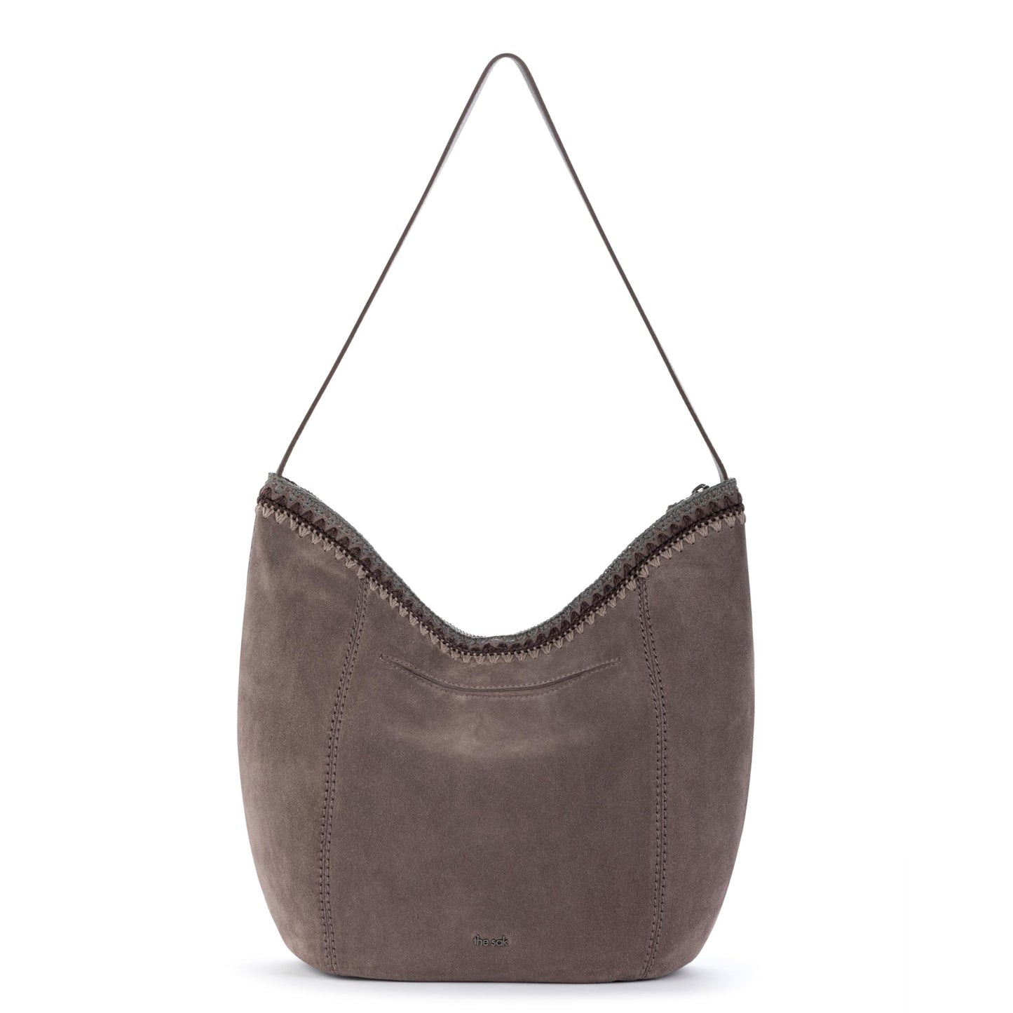 The Sak Sequoia Hobo Bag - Premium Large Leather Women's Handbag for Everyday & Travel - Durable Purse With Zipper Pocket