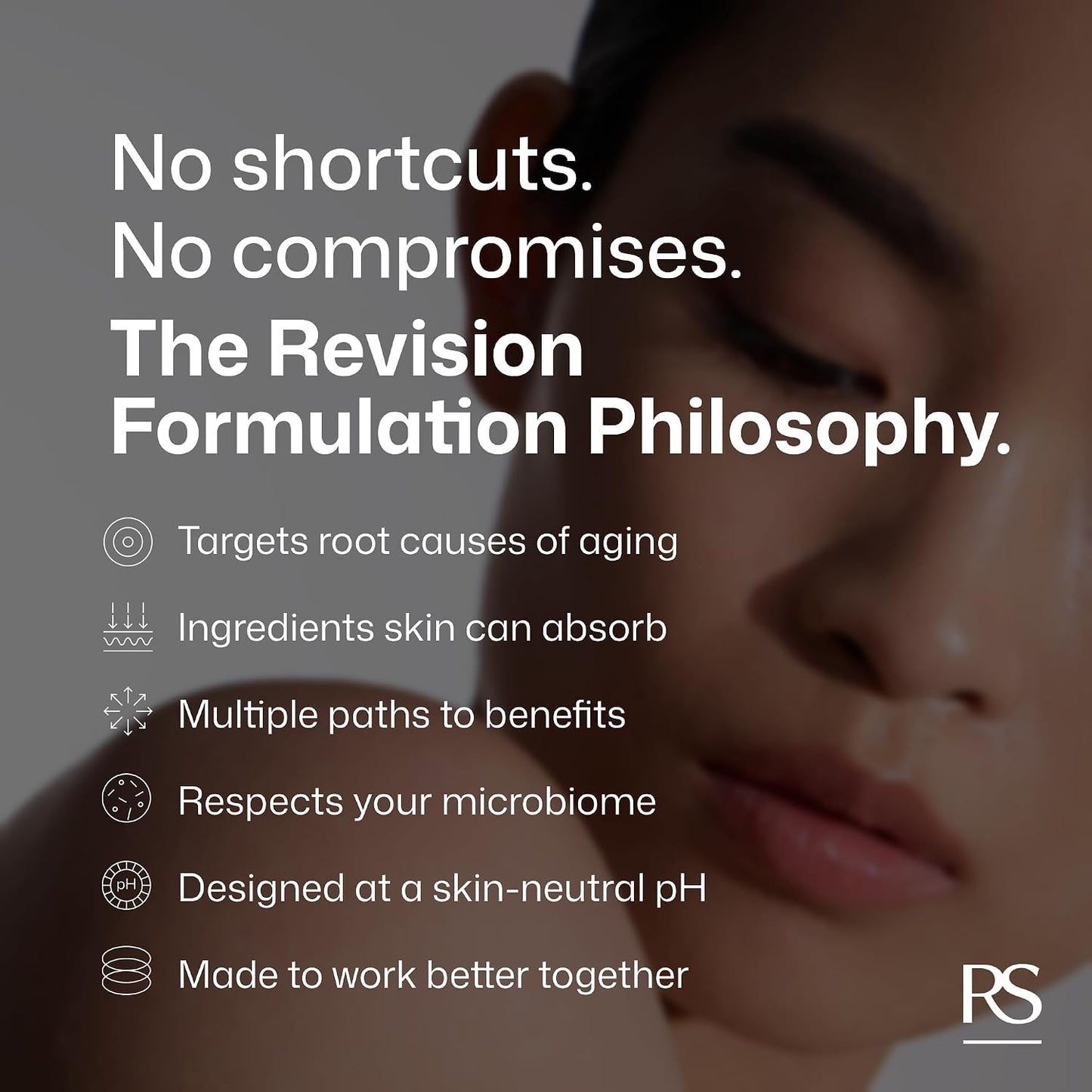 Revison Skincare Radiance+ Resurfacing Serum, Overnight AHA+BHA+PHA Exfoliating Serum with Glycolic Acid & Salicylic Acid | Smooths Uneven Texture, Clears Pores & Brightens Dull Skin, 1oz