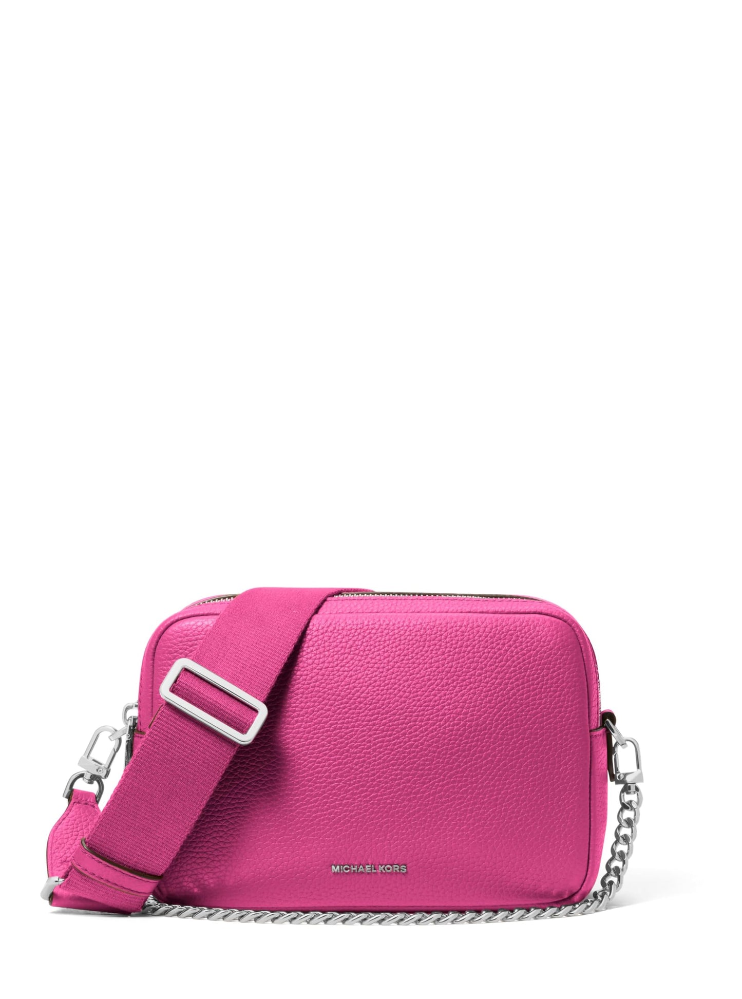 Michael Kors Bryant Medium Double Zip Chain Camera Crossbody Bag
