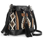 Wrangler Hobo Bags for Women Designer Aztec Bucket Purses Western Tapestry Shoulder Handbags