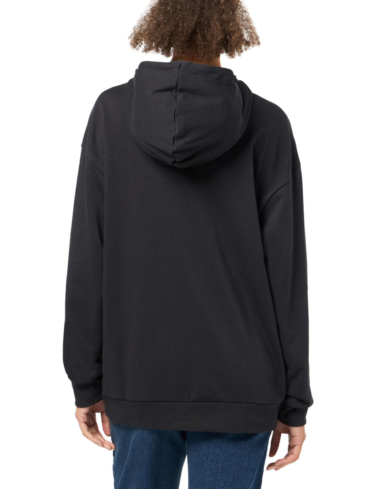 adidas Women's Printed French Terry Hoodie, Black, Largeadidas Women's Printed French Terry Hoodie, Black, Large