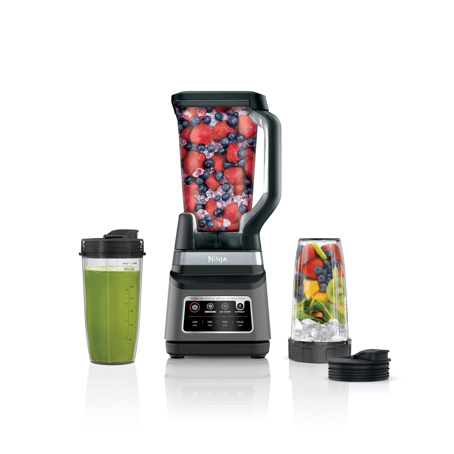 Ninja Professional Plus Blender with Auto-iQ | Smoothie and Ice Cream Maker, Frozen Drink Mixer, Margarita Machine | Total Crushing Pitcher