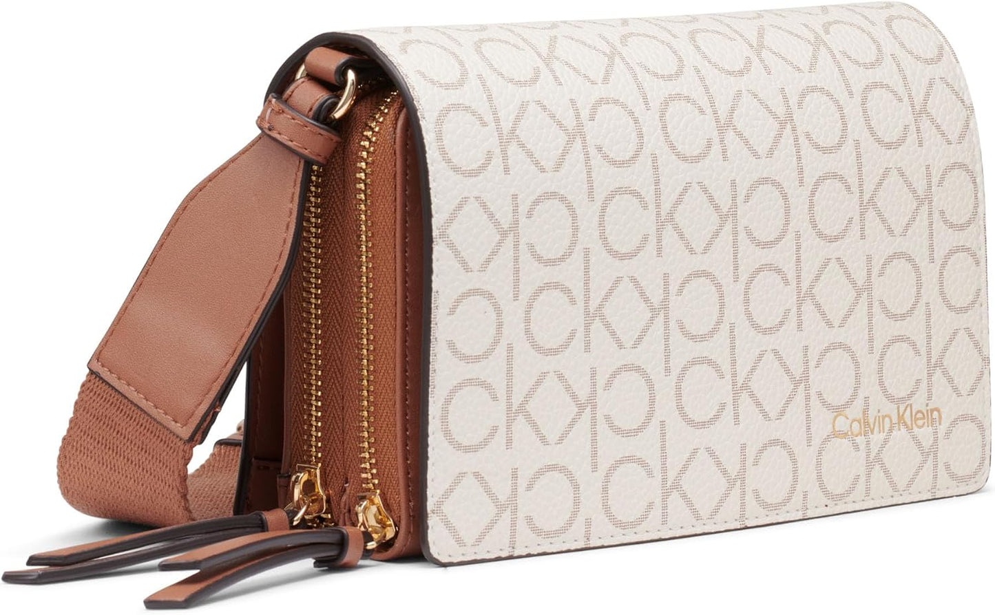 Calvin Klein Women's Millie Triple Compartment Camera Bag Crossbody