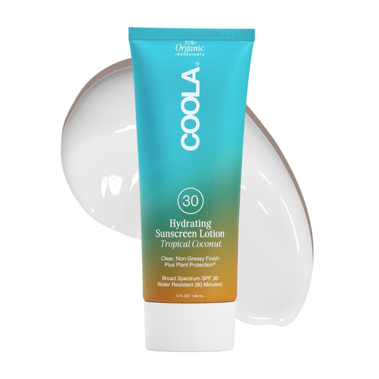 COOLA Organic Sunscreen SPF 30 Sunblock Body Lotion, Dermatologist Tested Skin Care For Daily Protection, Vegan And Gluten Free, 5 Fl Oz