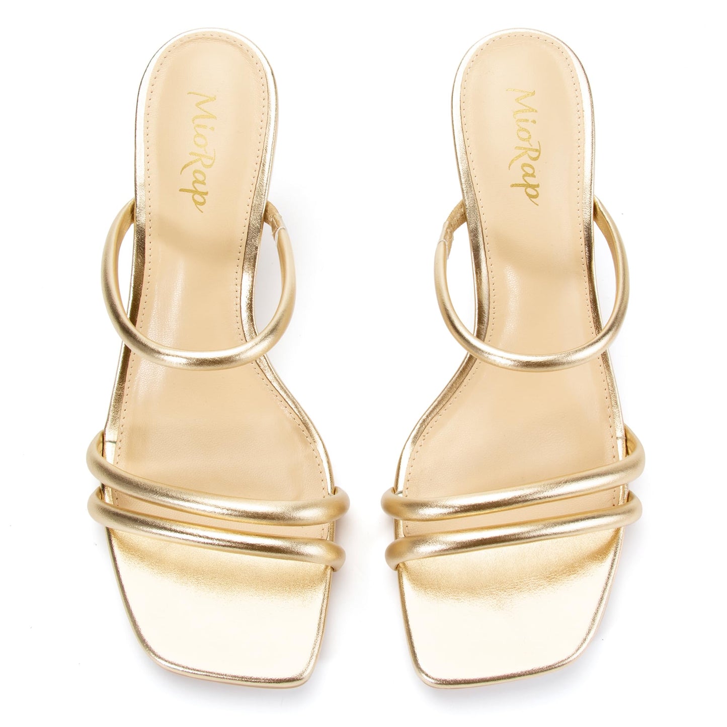 Heels for Women Square Open Toe Strappy Mules Women's Heeled Sandals Summer Dressy Comfort Sexy Shoes Weeding Party