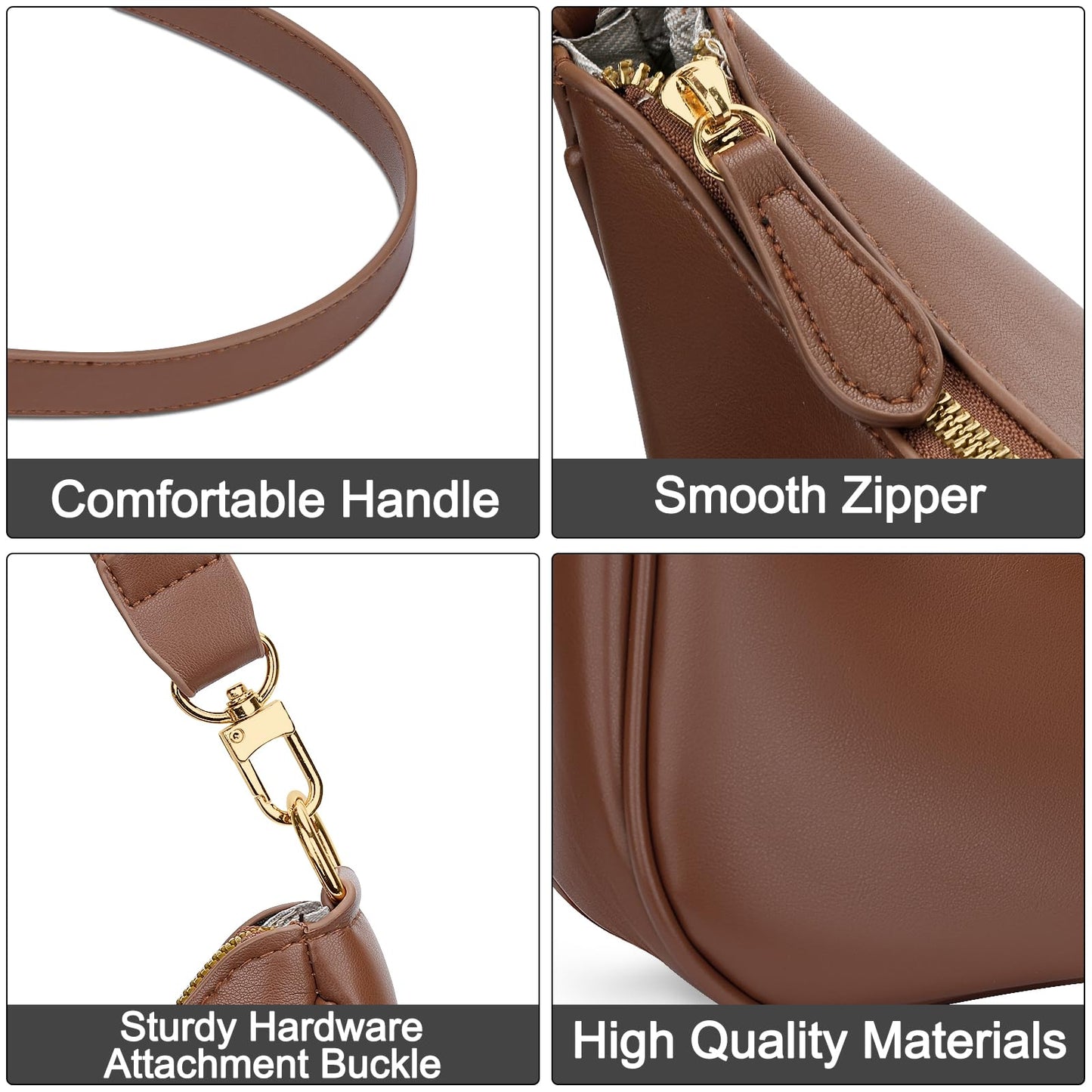 KKXIU Shoulder Bag for Women Cute Hobo Purses and Handbags Retro Clutch Underarm Purse | Cute