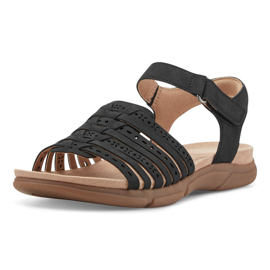 Easy Spirit Mandie Women's Sandal, 10 B(M) US, BlackEasy Spirit Mandie Women's Sandal, 10 B(M) US, Black