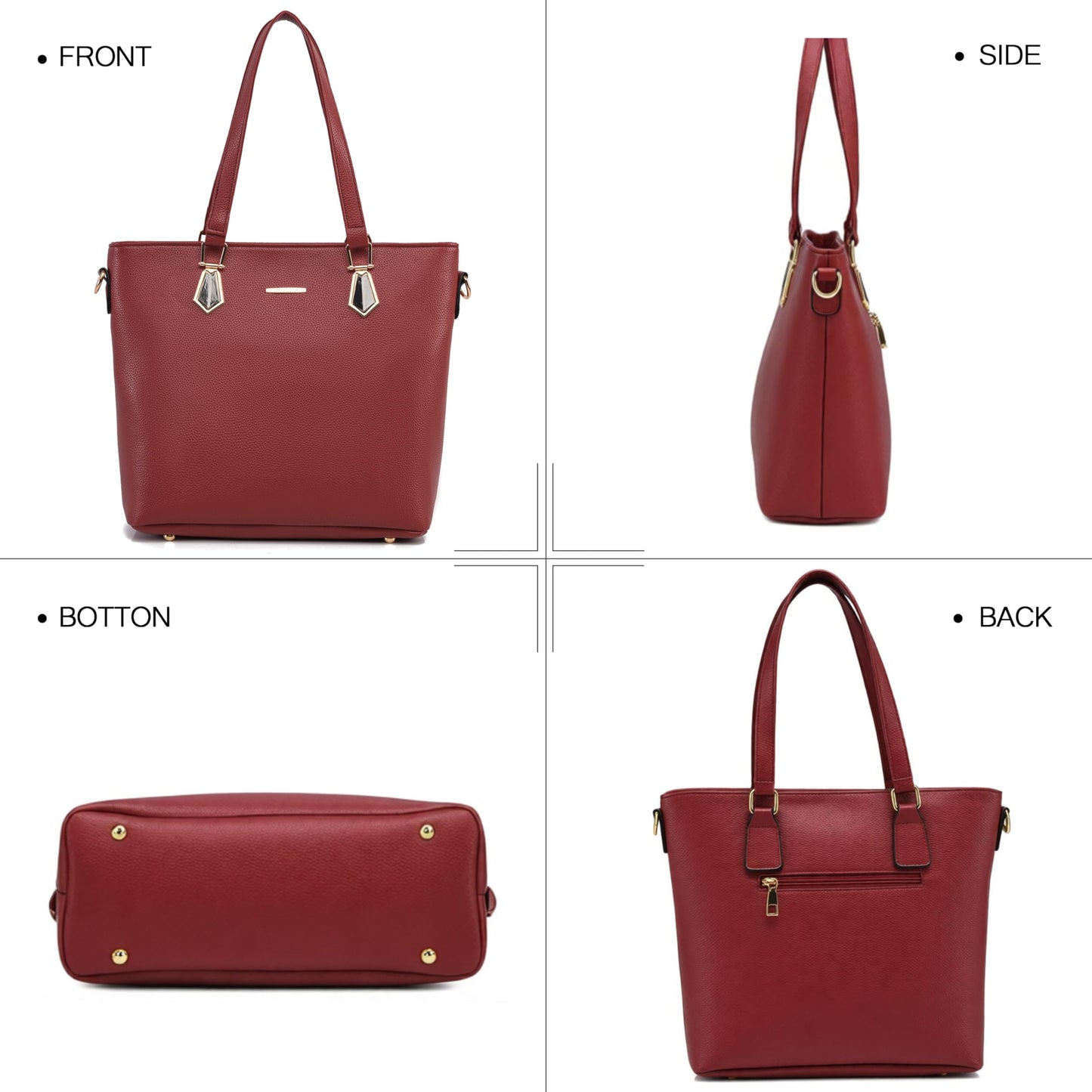 2E-youth Designer Purses and Handbags for Women Satchel Shoulder Bag Tote Top Handle Bag