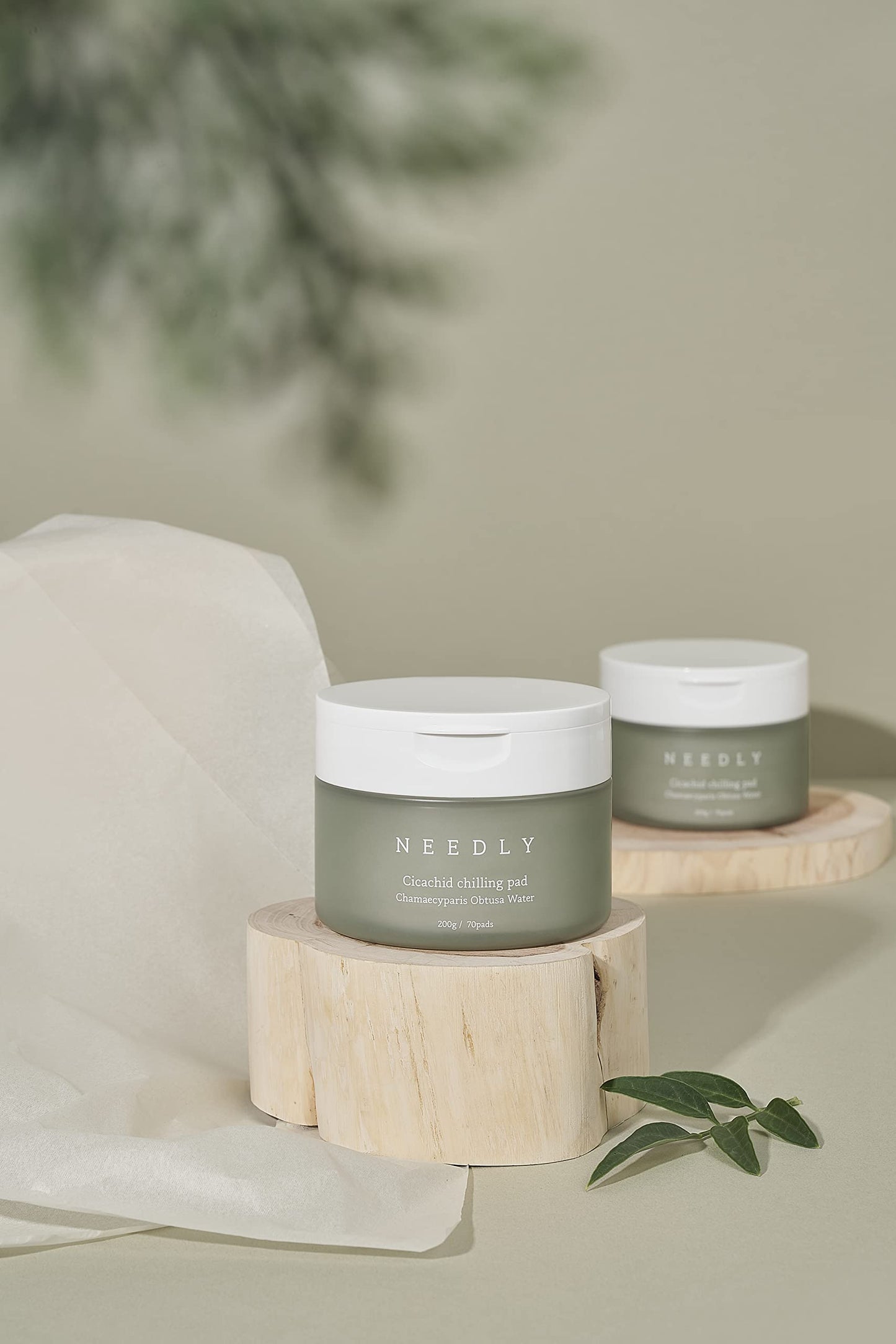 Needly Daily Toner Pad I Exfoliating Pads for Face with BHA & PHA(80 Pads), Deep Hydration, Pore Minimizer for Face, Centella, Tea Tree, High Volume Essence, Extra Large Cotton Pad, Korean Skin Care