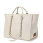 Lee Large Shoulder Tote Bag for Women Vegan Leather Top-Handle Bag