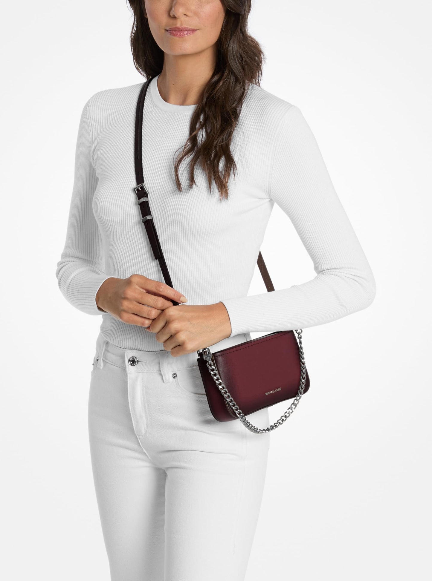 Michael Kors Women's Bryant Small Convertible Crossbody Bag