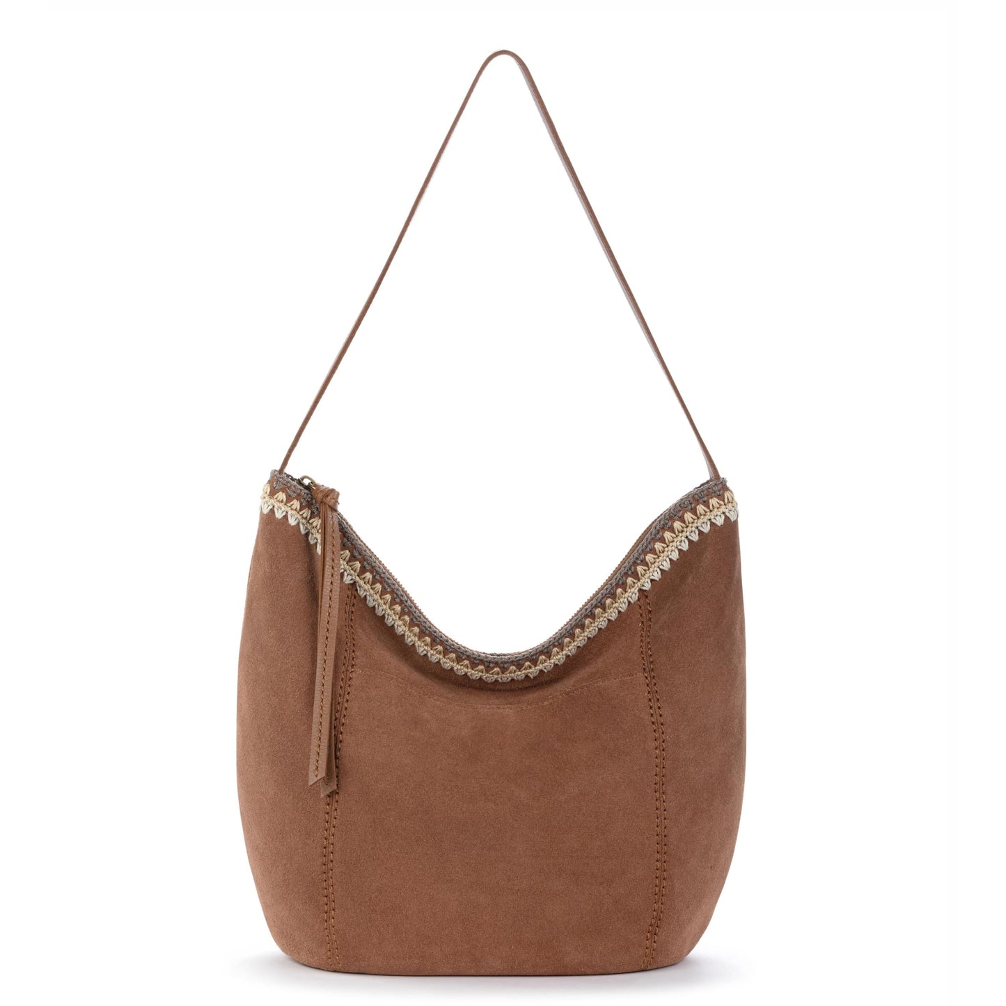 The Sak Sequoia Hobo Bag - Premium Large Leather Women's Handbag for Everyday & Travel - Durable Purse With Zipper Pocket