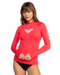 Roxy Women's Long Sleeve Compression Fit Rashguard, UPF 50+, Quick Dry, Recycled Swim Shirt, Mood Indigo, X-Small