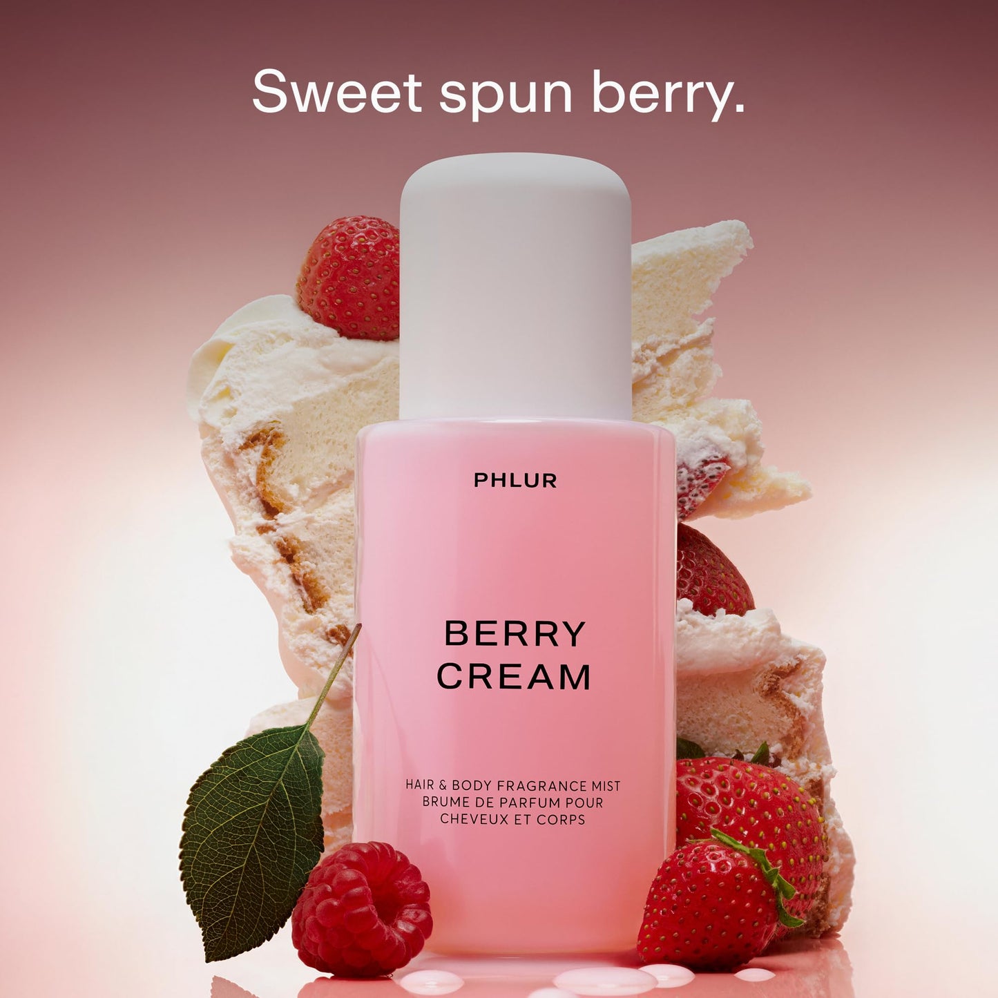 PHLUR Vanilla Skin Body Mist, 8 Fl Oz - Hair and Body Perfume for Women | Vanilla Perfume Body Spray with Pink Pepper, Cashmere Wood & Sandalwood Fragrance