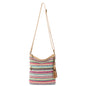 The Sak Lucia Crossbody Bag in Crochet, Convertible Purse with Adjustable Shoulder Strap