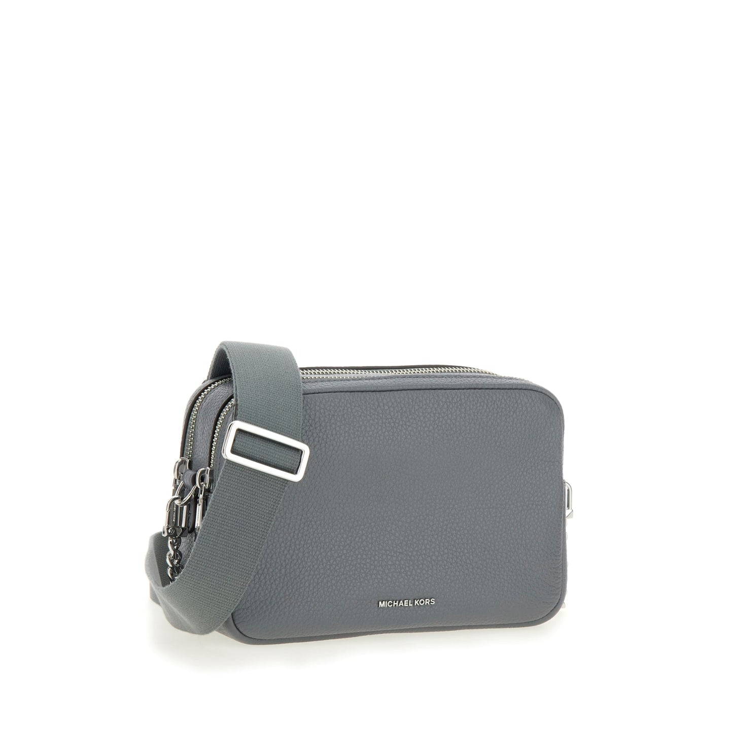 Michael Kors Bryant Medium Double Zip Chain Camera Crossbody Bag