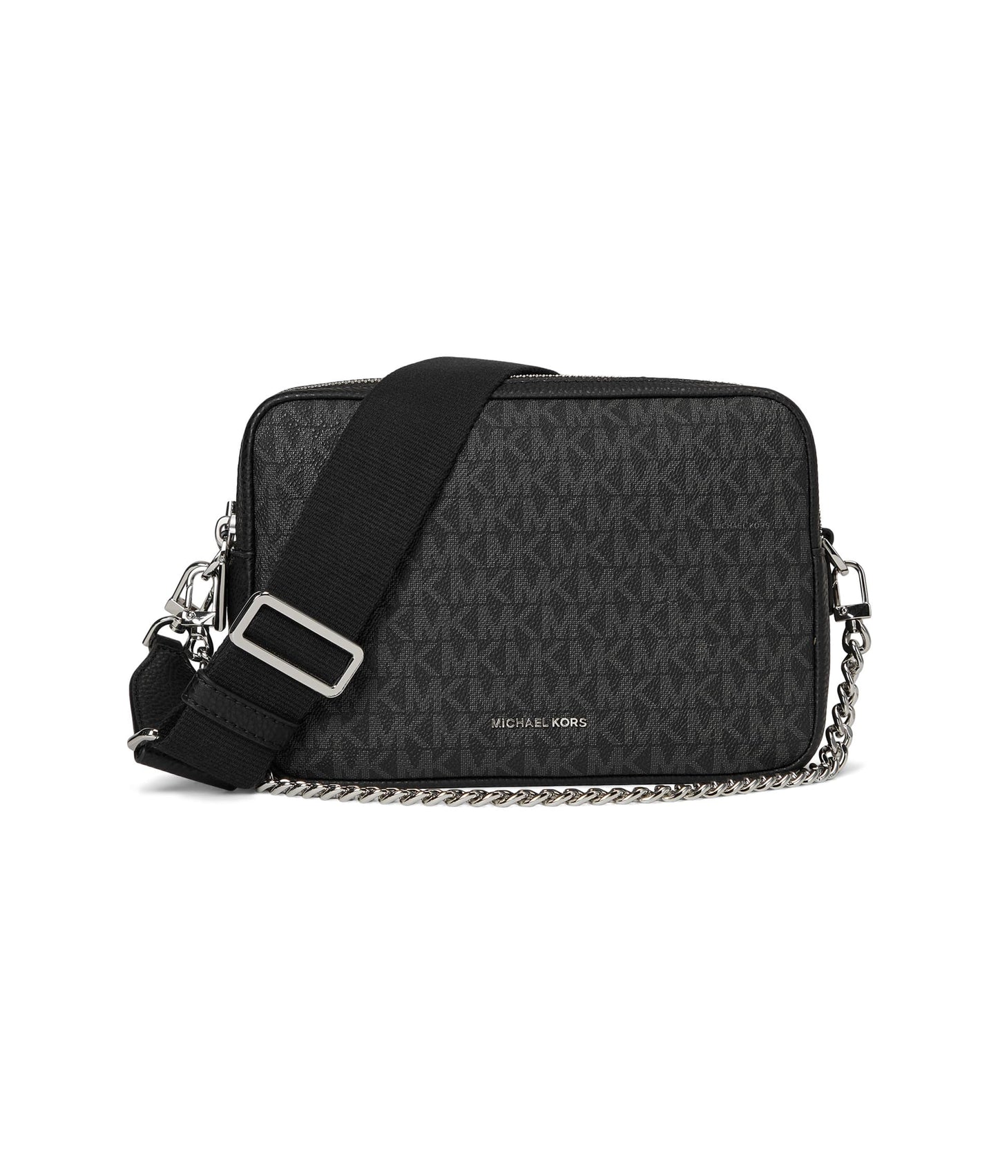 Michael Kors Bryant Medium Double Zip Chain Camera Crossbody Bag
