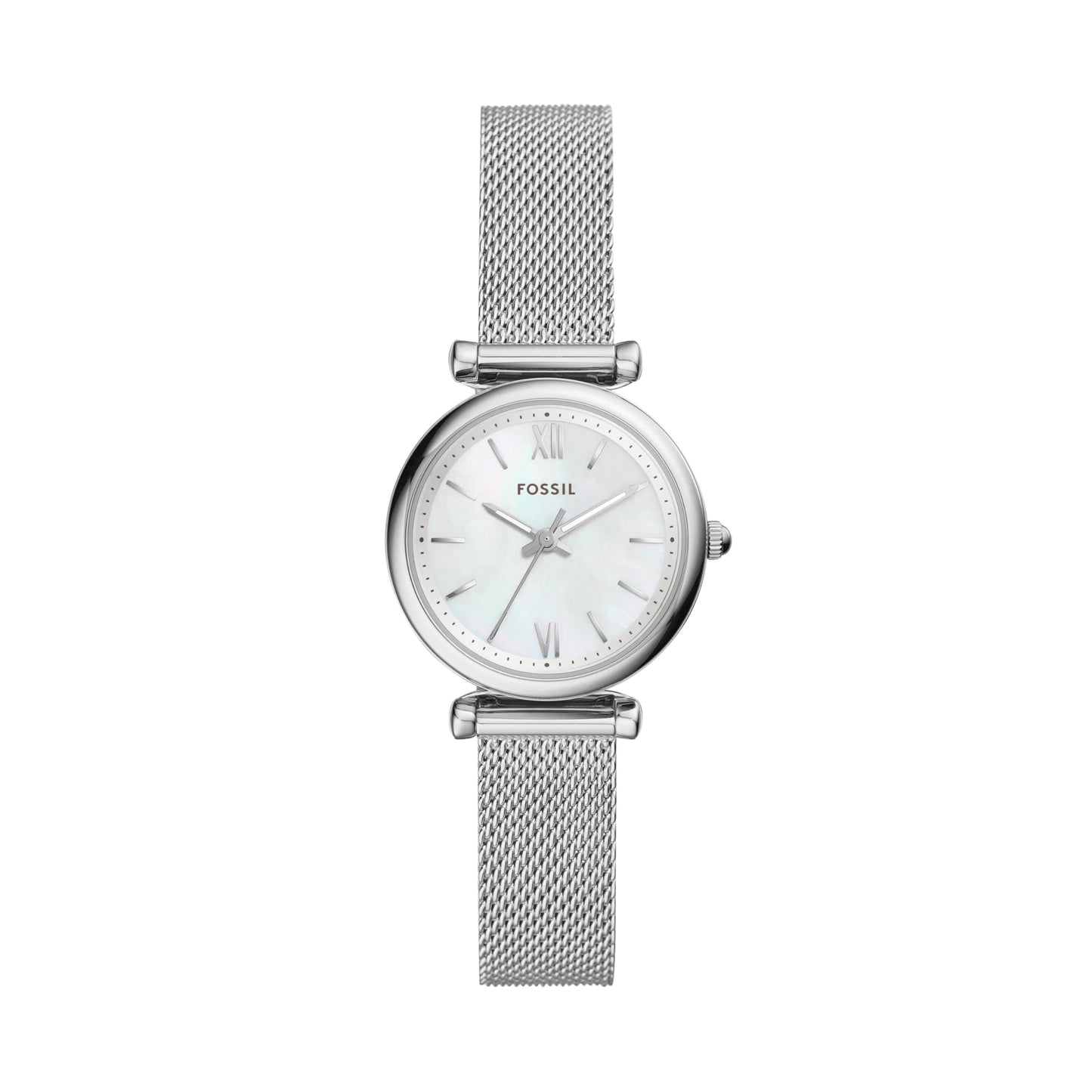 Fossil Women's Watch and Bracelet Set, Carlie Three-Hand Stainless Steel Watch for Women and Bracelet Set