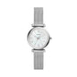 Fossil Women's Watch and Bracelet Set, Carlie Three-Hand Stainless Steel Watch for Women and Bracelet Set