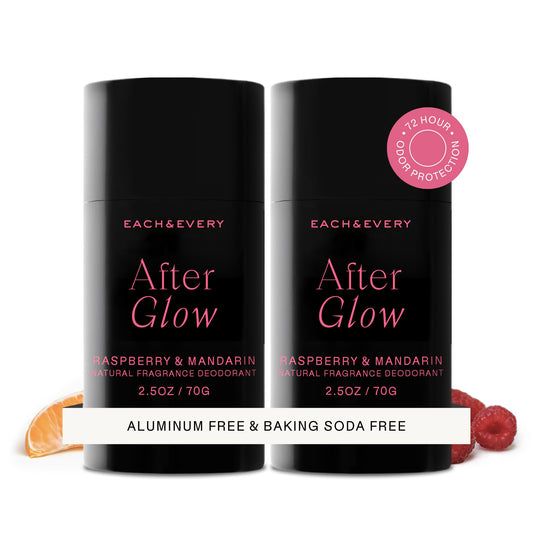 Each & Every Aluminum Free Deodorant for Women & Men – Natural Fragrance 72-Hr Odor Protection, Non-Toxic Deodorant for Sensitive Skin, EWG Verified, Baking Soda Free - Cedar & Vanilla 2 Pack, 2.5oz