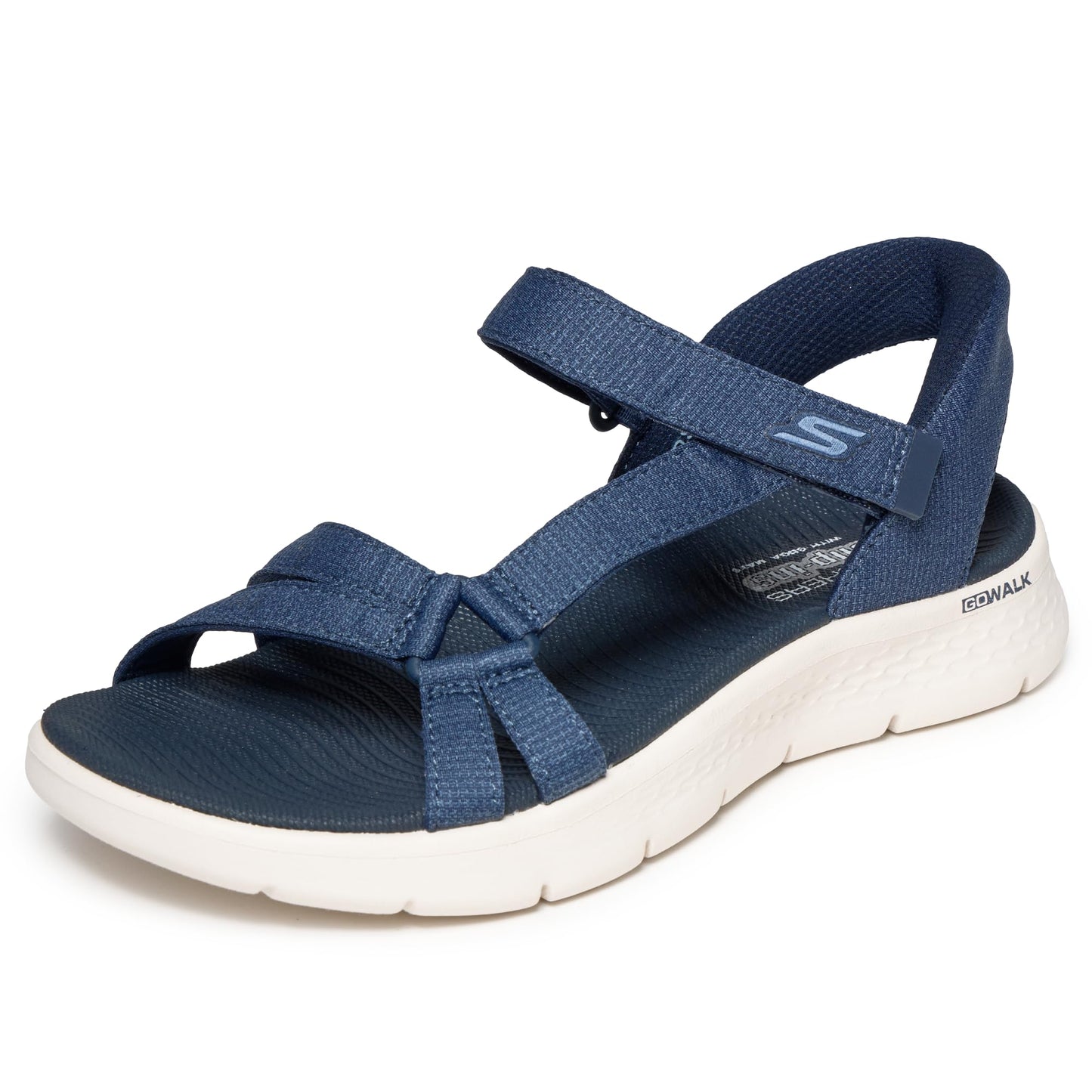 SKECHERS Women's G O Walk Flex Sandal - Illuminate Hands Free Slip-ins Fisherman, Navy, 9SKECHERS Women's GO Walk Flex Sandal - Illuminate Hands Free Slip-ins Fisherman, N…