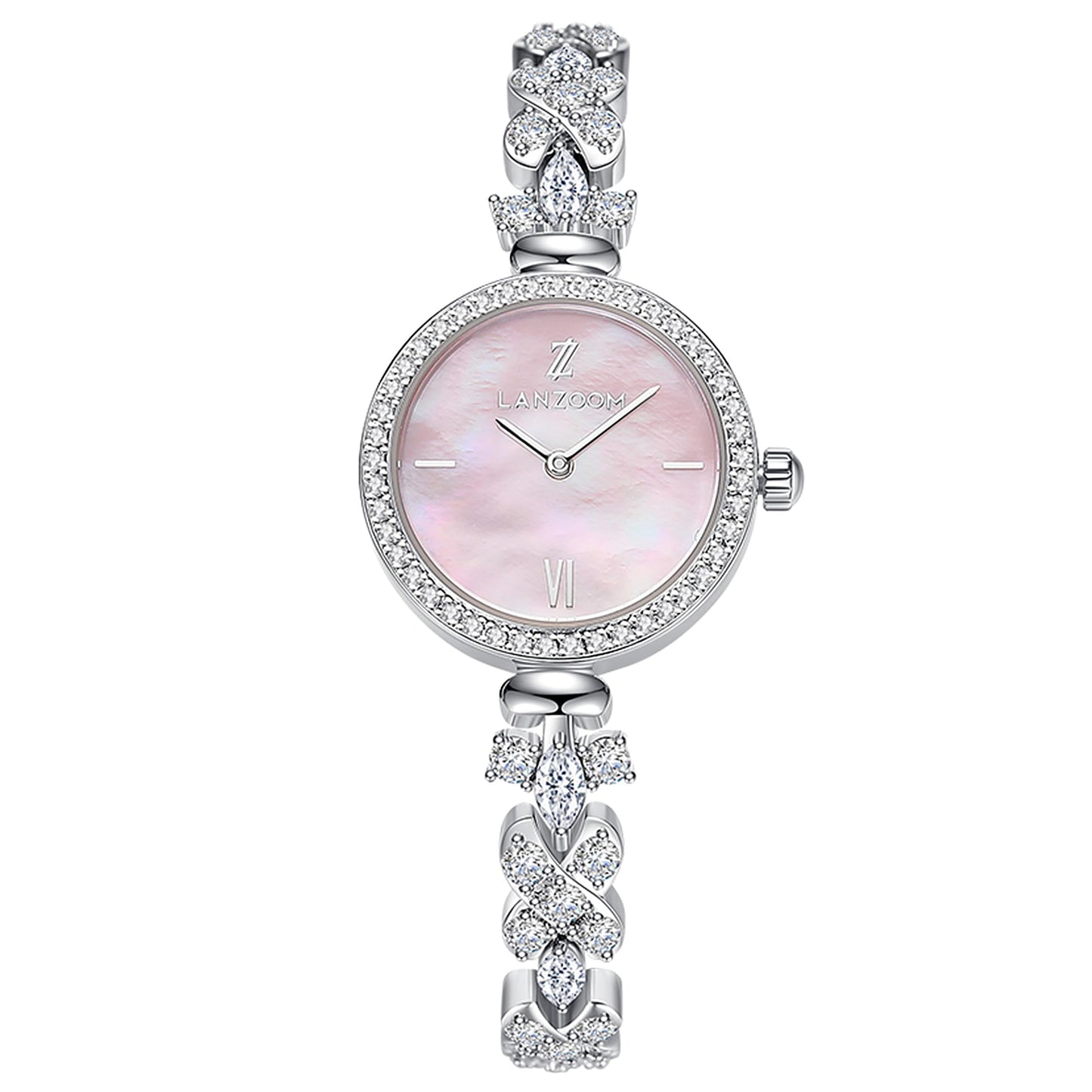LANZOOM Retro Women's Quartz Watch - Stainless Steel case,Gold Filled, Ideal Gift for Holidays and Special Occasions.